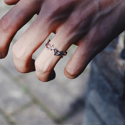 Vintage Branch and Thorn Ring for Women and Men