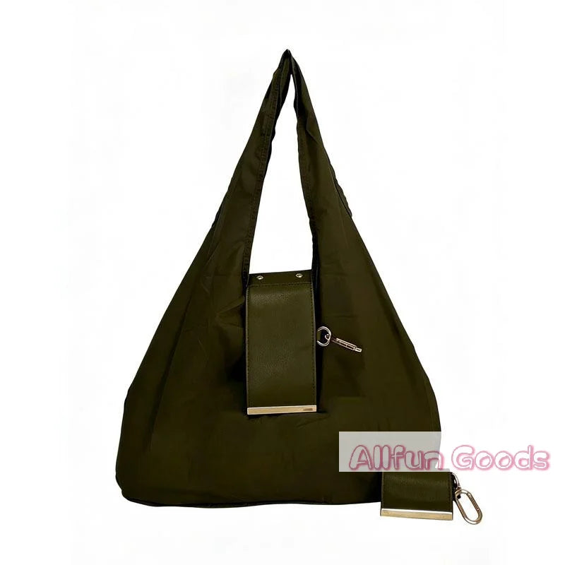 Waterproof PVC Keychain Tote Bag for Women | Foldable Reusable