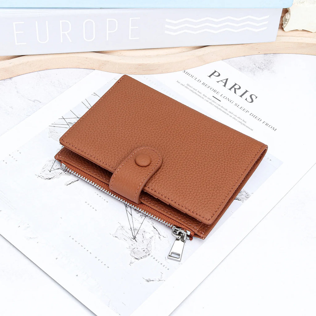 Multi-Slot Card Holder with Coin Purse For Women