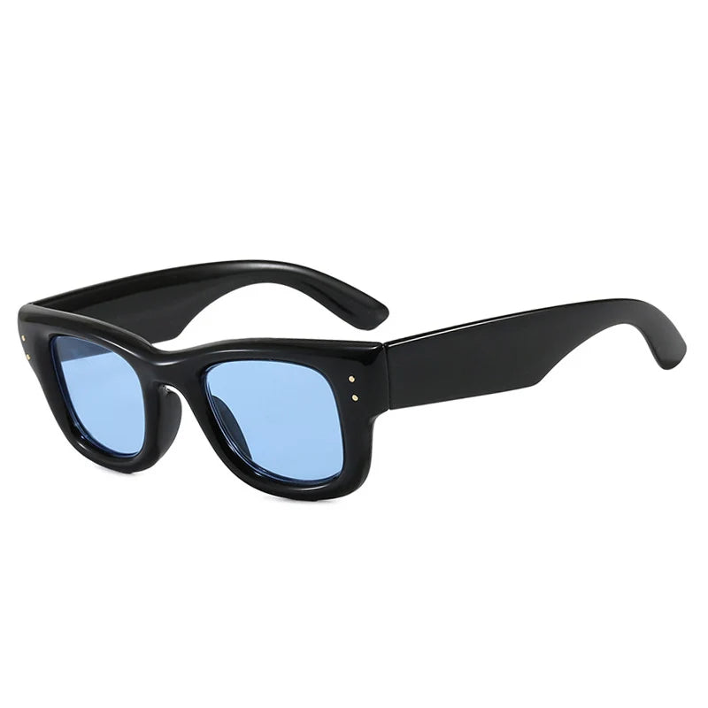 Unisex Square Polycarbonate Fashion Sunglasses