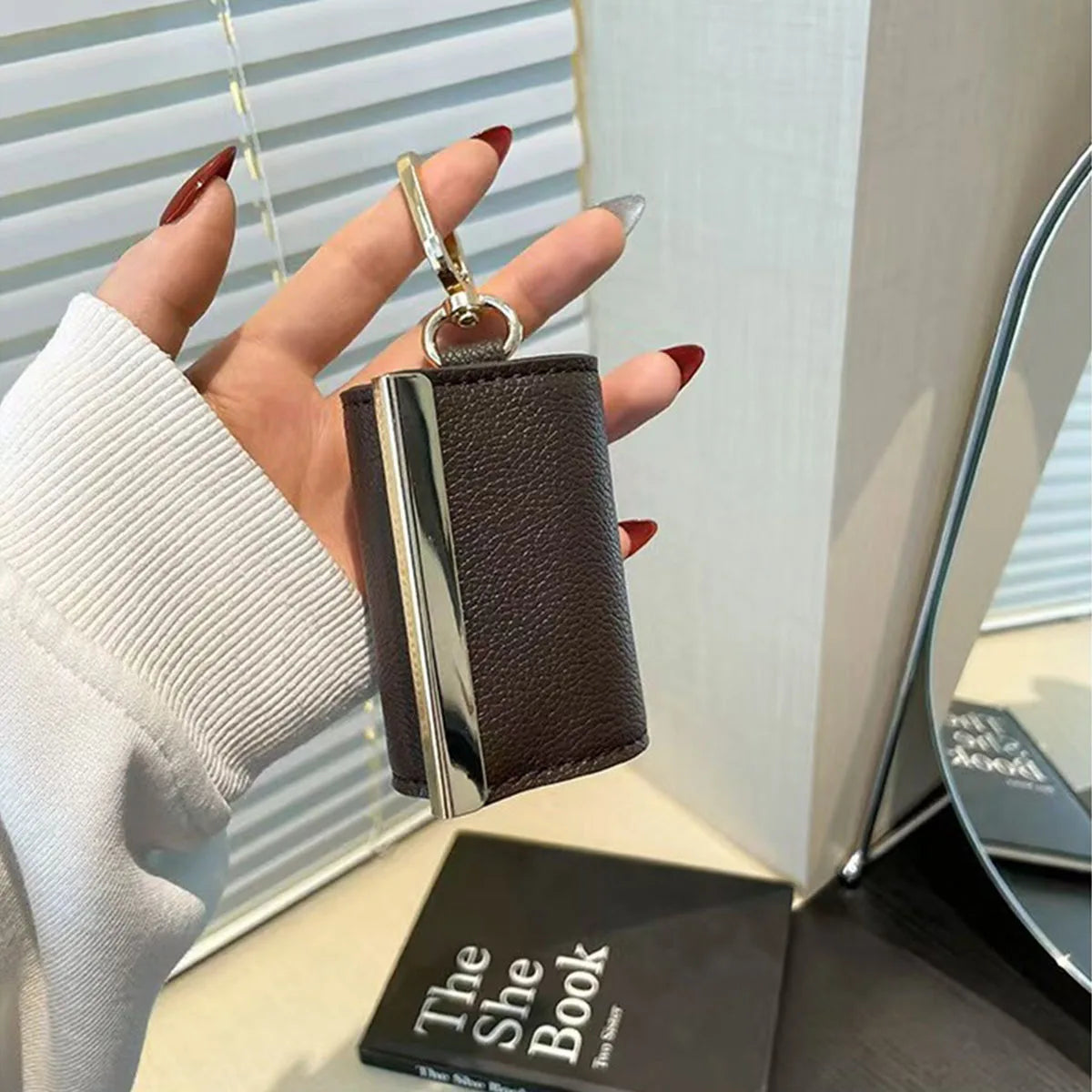 Expandable Keychain Tote Bag for Women