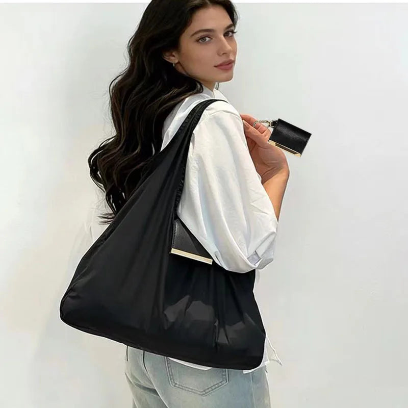 Large Capacity Keychain Tote Bag for Women