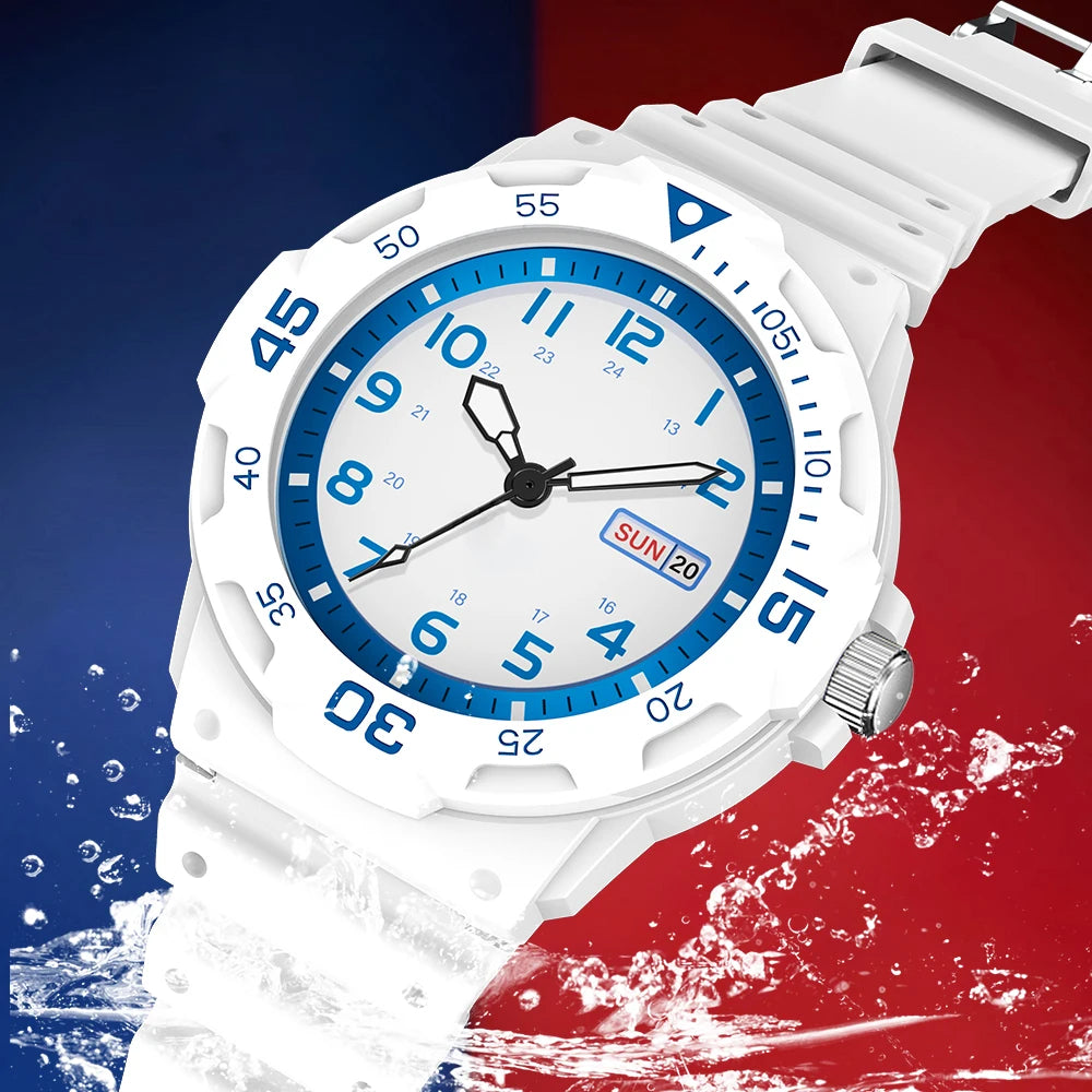 Unisex Sport-Style Quartz Watch