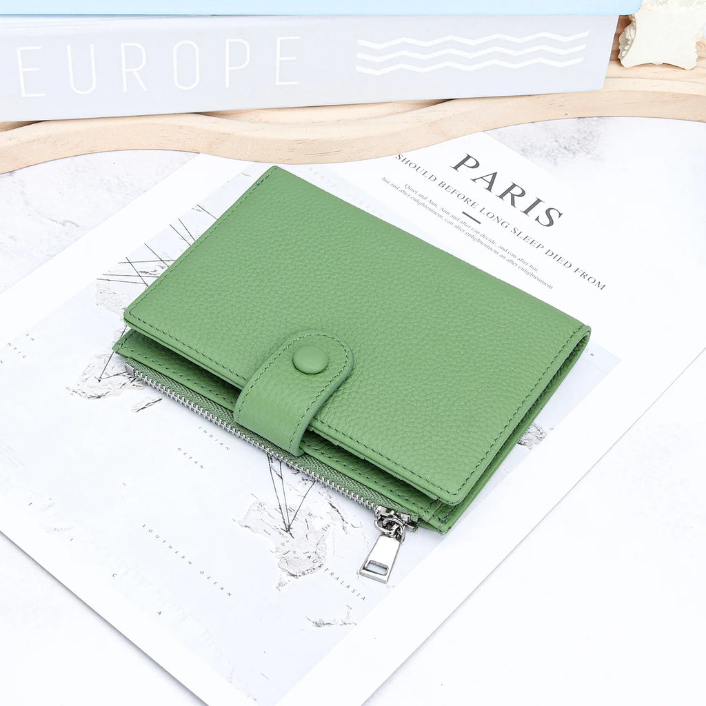 Multi-Slot Card Holder with Coin Purse For Women