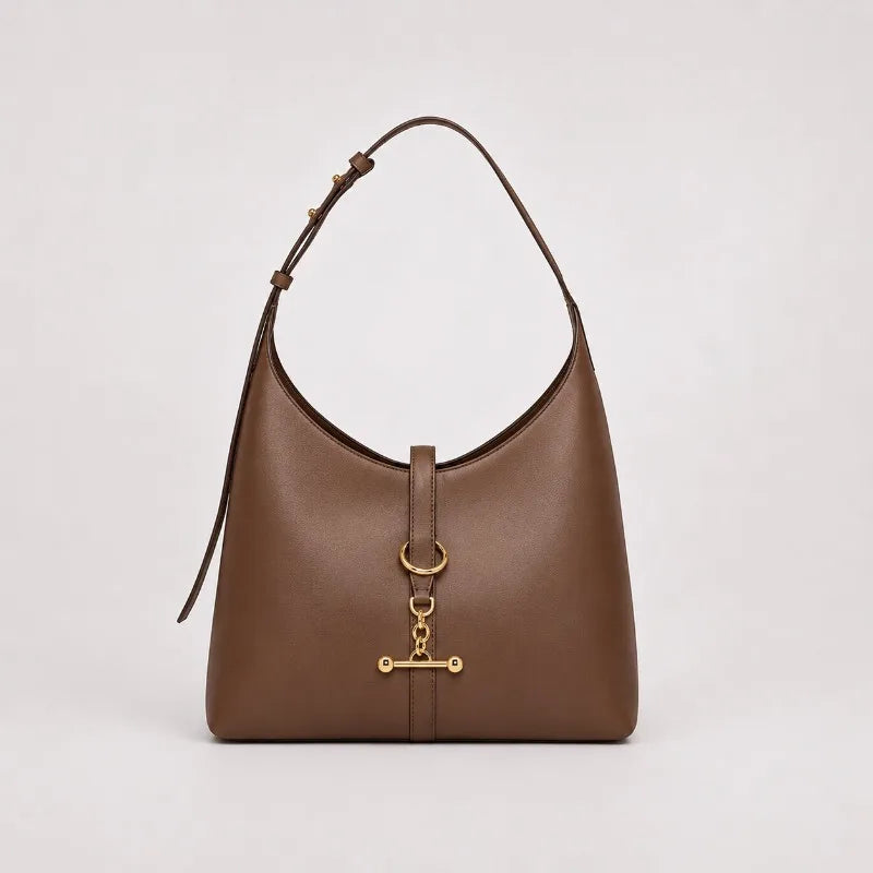 Elegant Fabric Crossbody Tote Bag