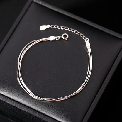 Korean Multi Layer Coil Adjustable Bracelet for Women