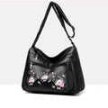 Embroidered Crossbody Bag for Women