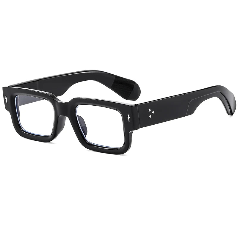 Retro Minimalist Rectangle Sunglasses