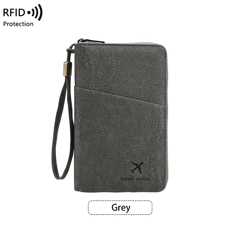 RFID Blocking Passport Holder & Travel Document Organizer