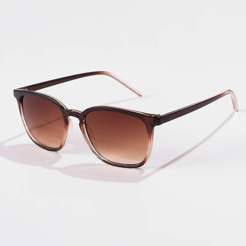 Retro Rectangle Acetate Sunglasses