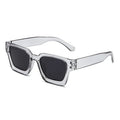 Classic Retro Square Plastic-Frame Sunglasses