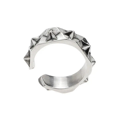 925 Sterling Silver Star Ring for Women
