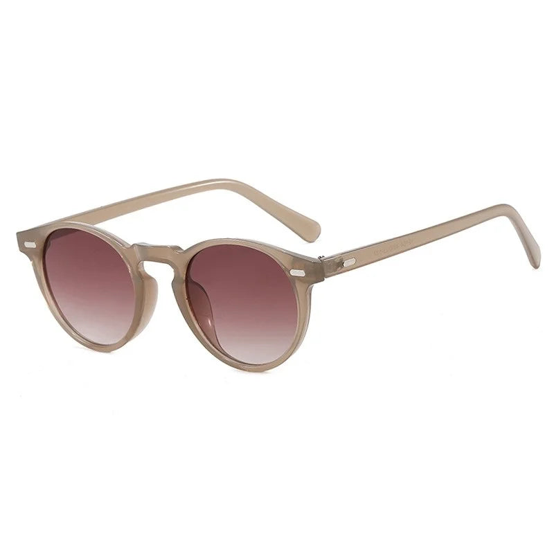 Women's Retro Round Fashion Sunglasses