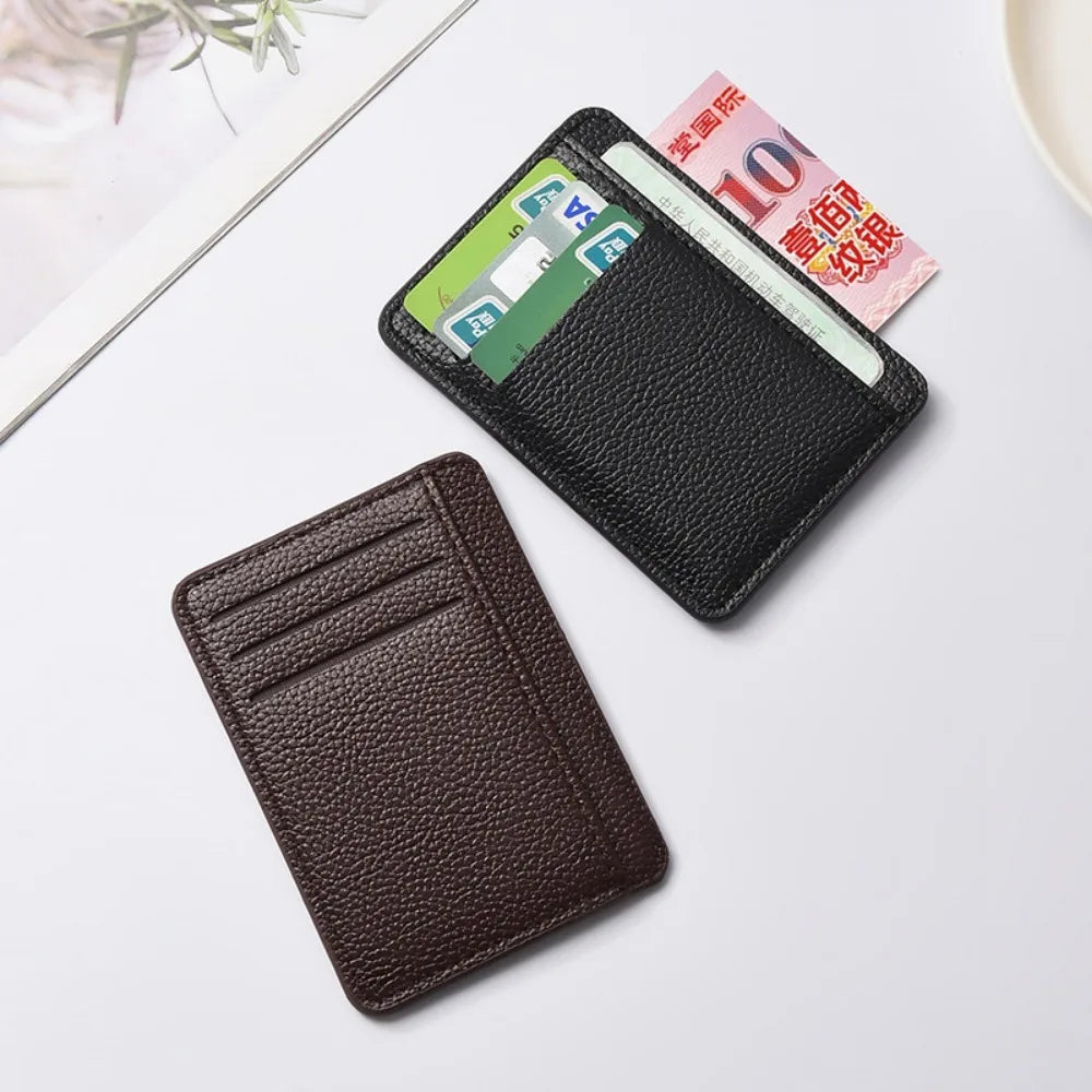 Men's Slim Minimalist RFID Blocking Front Pocket Wallet | Portable Card Holder