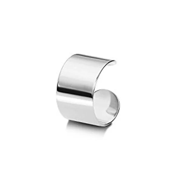 Geometric Stainless Steel Non-Piercing Ear Cuff