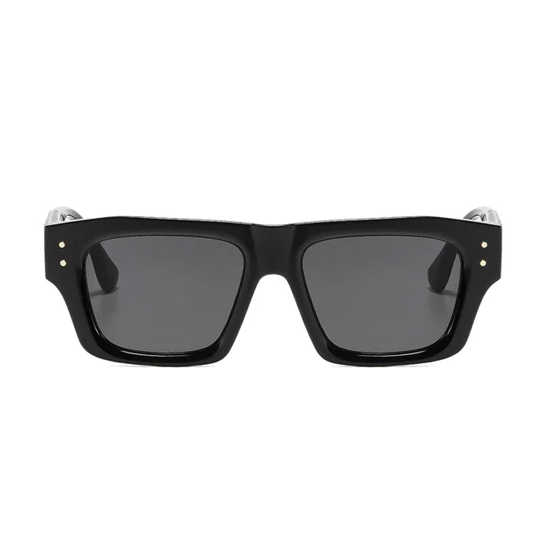 Unisex Retro Square Travel-Style Sunglasses