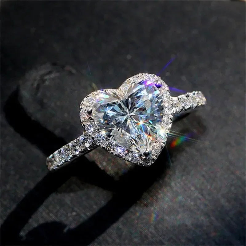Zircon Love Ring for Women | Wedding and Engagement