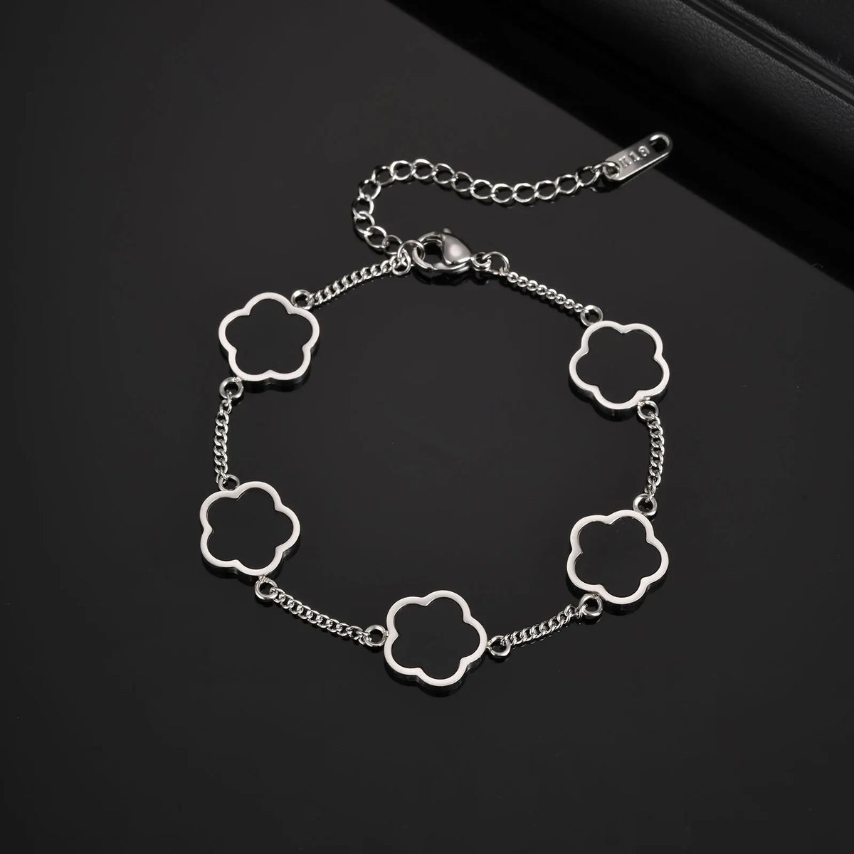 Men's Flower Chain Bracelet