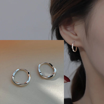 925 Sterling Silver Bow Knot Ear Clip for Women — No Piercing