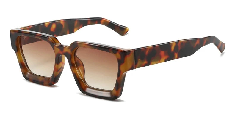 Unisex Retro Square Fashion Sunglasses