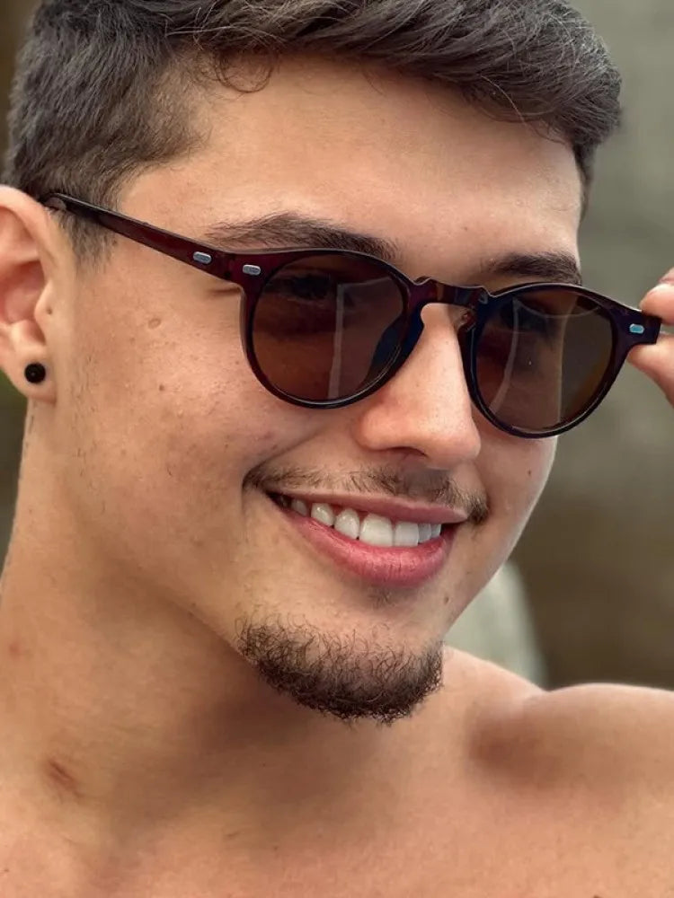 Women's Retro Round Fashion Sunglasses