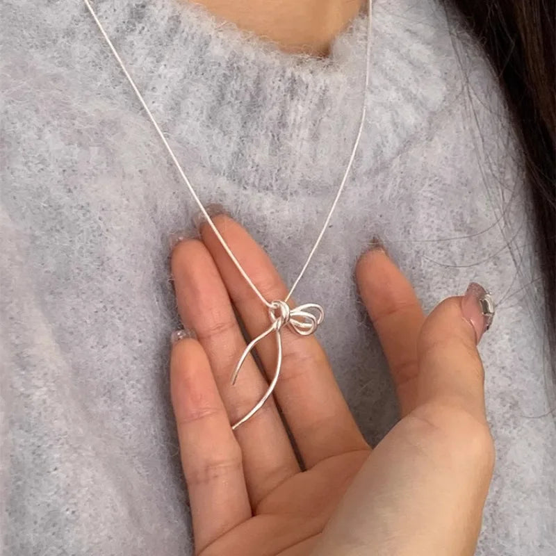 925 Sterling Silver Star Smile Dimple Pendant Necklace for Women