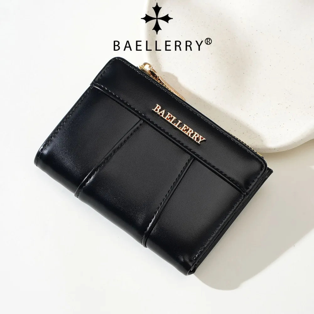 Baellerry Solid Colour Mini Coin Purse & Card Holder