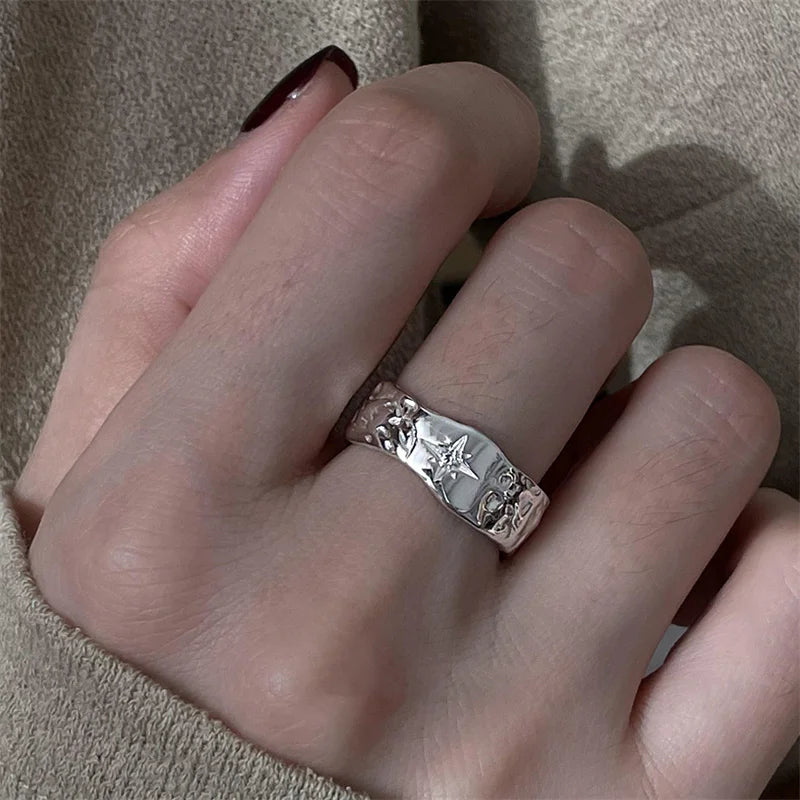 Colourful Drip Glaze Adjustable Ring for Women