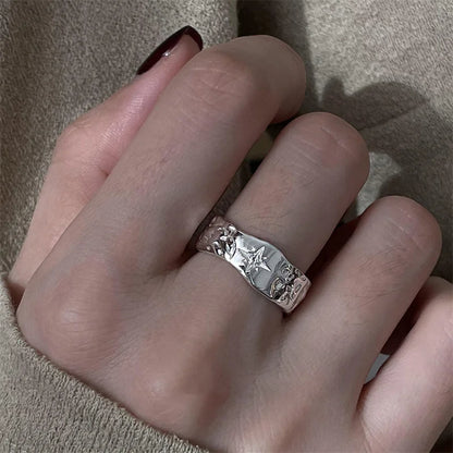Colourful Drip Glaze Adjustable Ring for Women