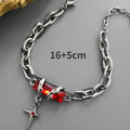 Gothic Star-Link Stainless Steel Bracelet