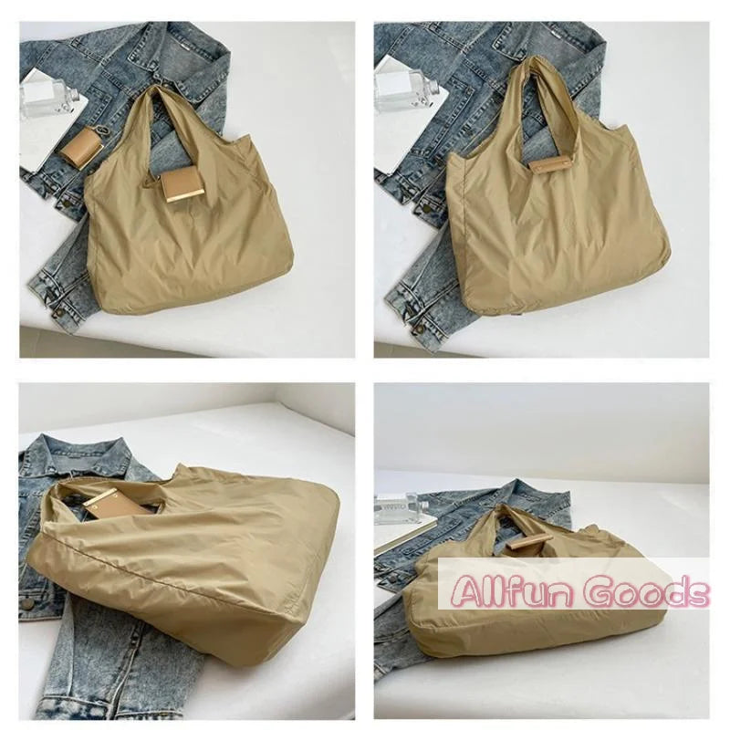 Waterproof PVC Keychain Tote Bag for Women | Foldable Reusable