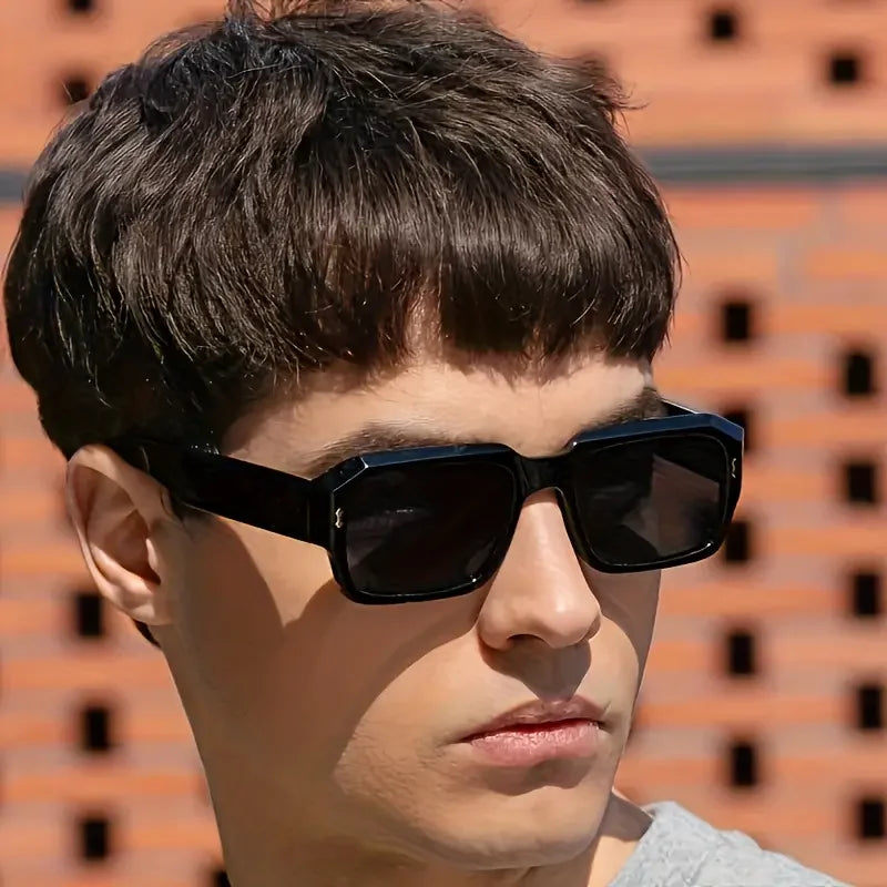 Retro Rectangle Fashion Glasses
