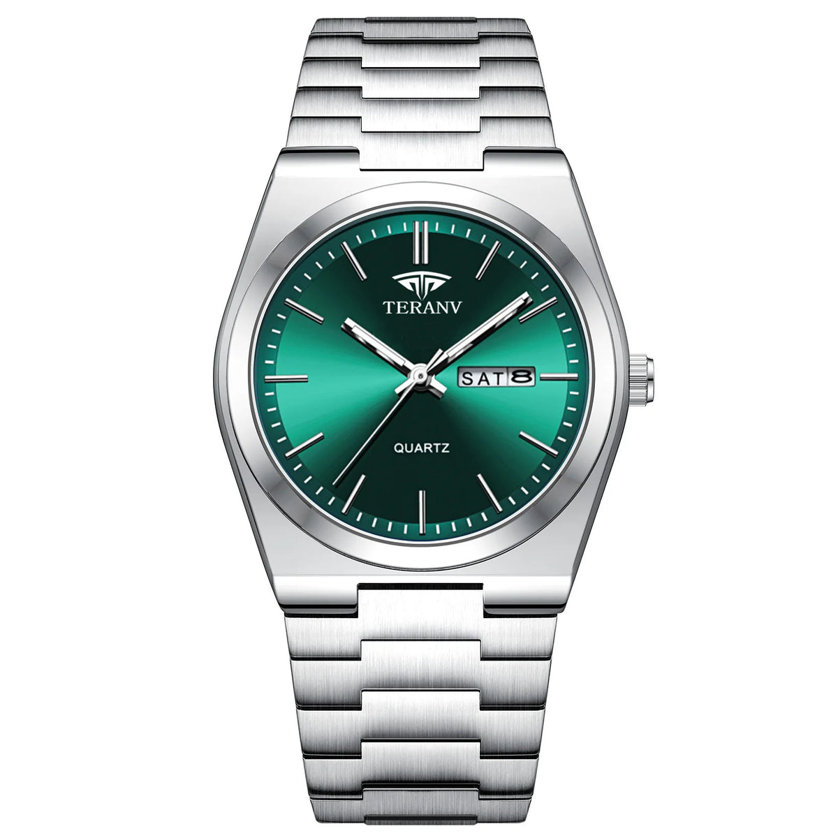 Men's Minimalist Quartz Watch with Alloy Bracelet