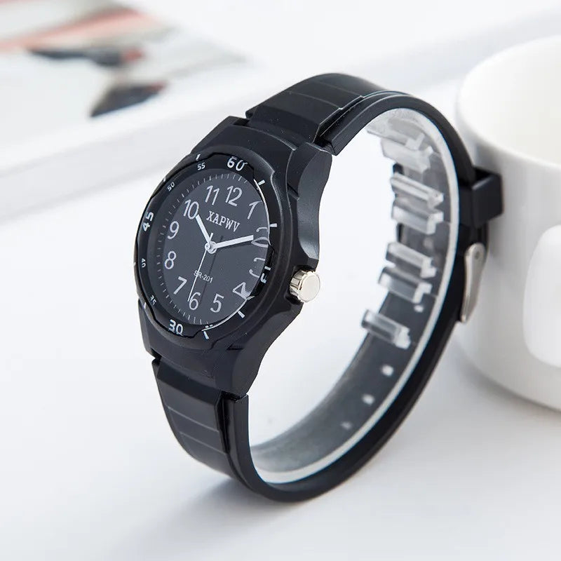 Black 38mm Casual Quartz Watch