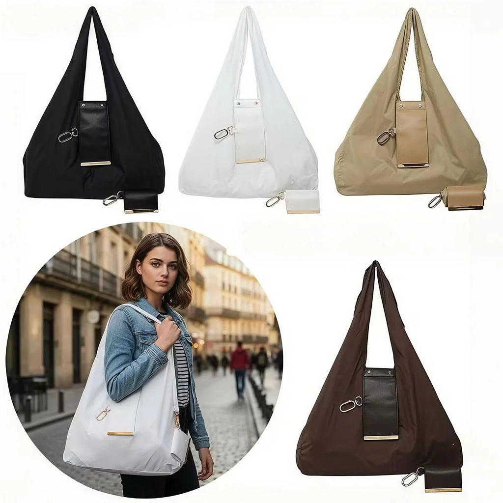 Expandable Keychain Tote Bag for Women