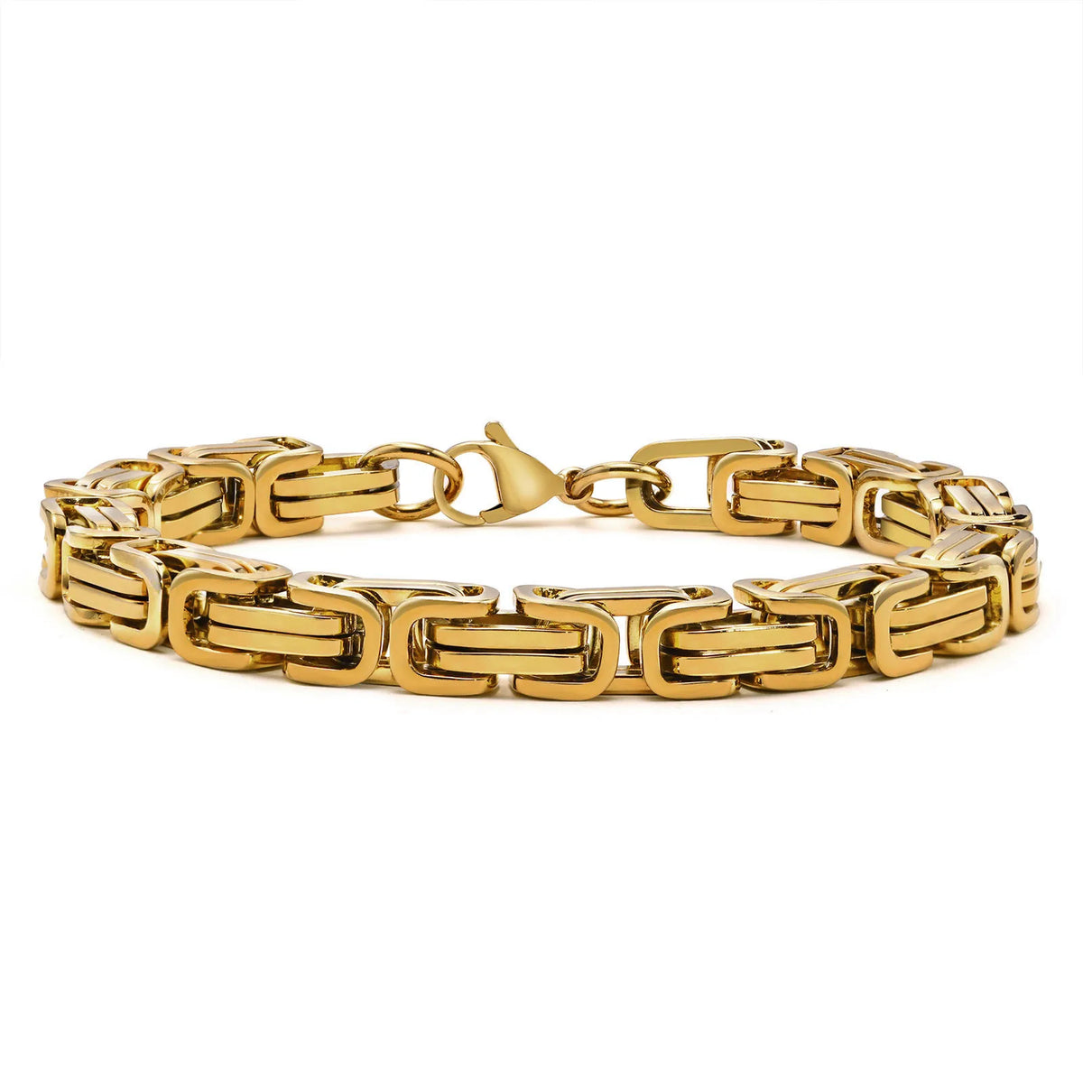 Byzantine Stainless Steel Chain Bracelet