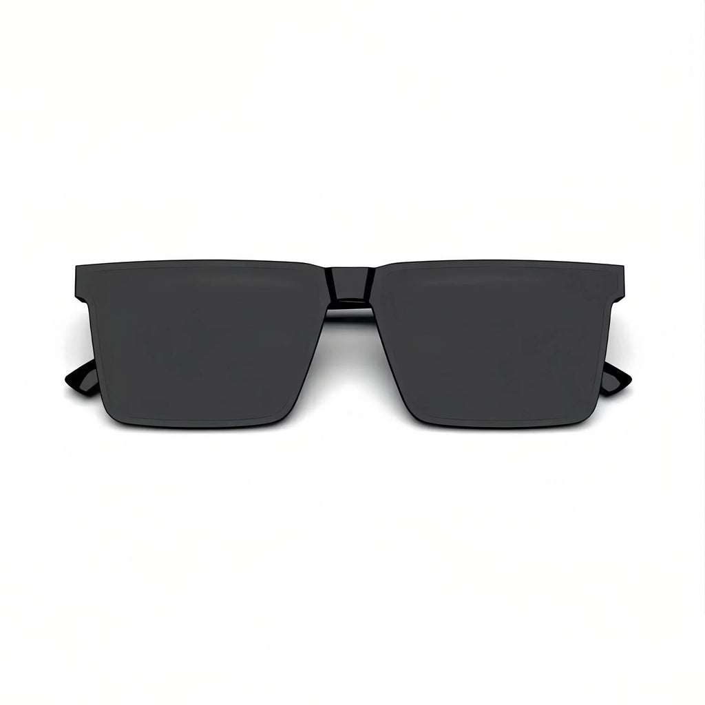 Rectangle Mirror Sunglasses with TR-90 Frame