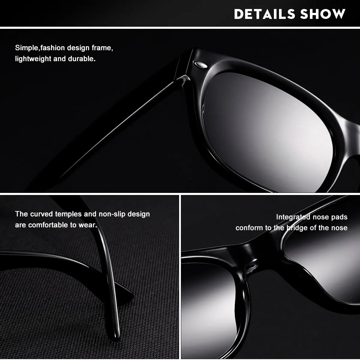 Men's Casual Square Sunglasses