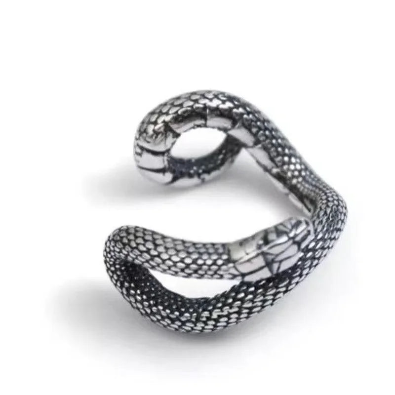 Vintage Snake Copper Non-Piercing Ear Clip