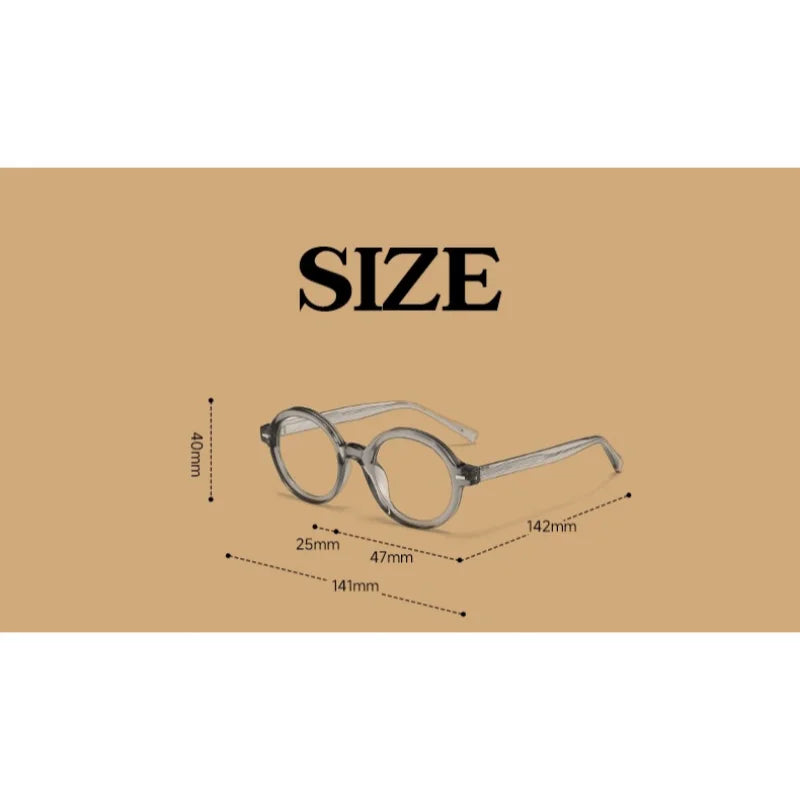 Vintage Oval Optical Glasses