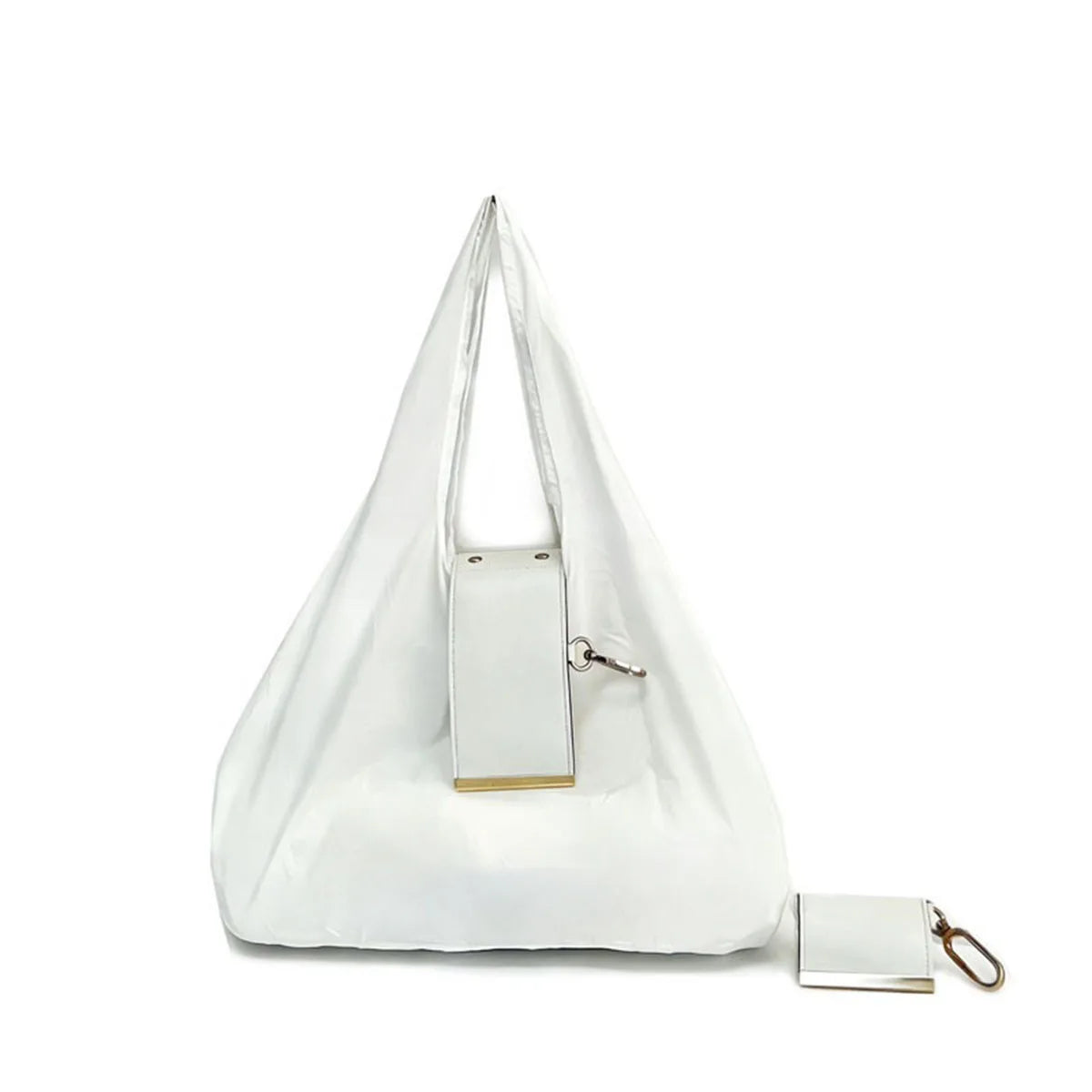 Expandable Keychain Tote Bag for Women