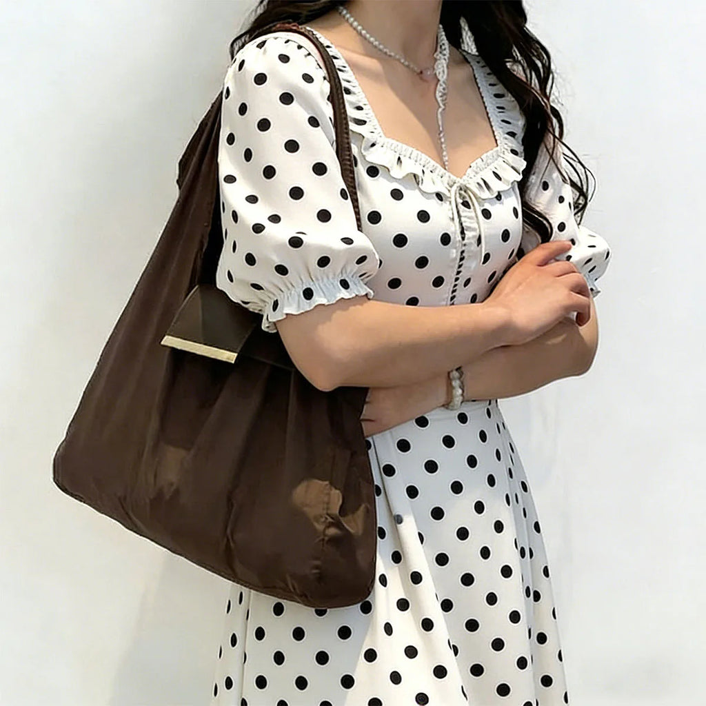 Expandable Keychain Tote Bag for Women