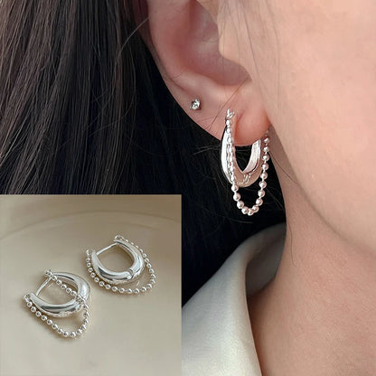 925 Sterling Silver Bow Knot Ear Clip for Women — No Piercing