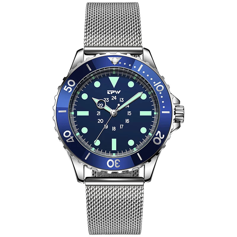 Diver-Inspired Quartz Field Watch