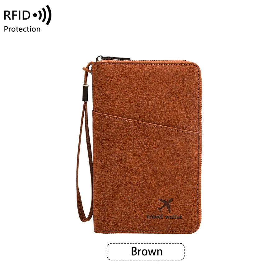 RFID Blocking Passport Holder & Travel Document Organizer
