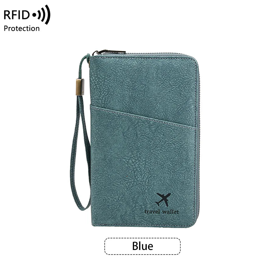 RFID Blocking Passport Holder & Travel Document Organizer