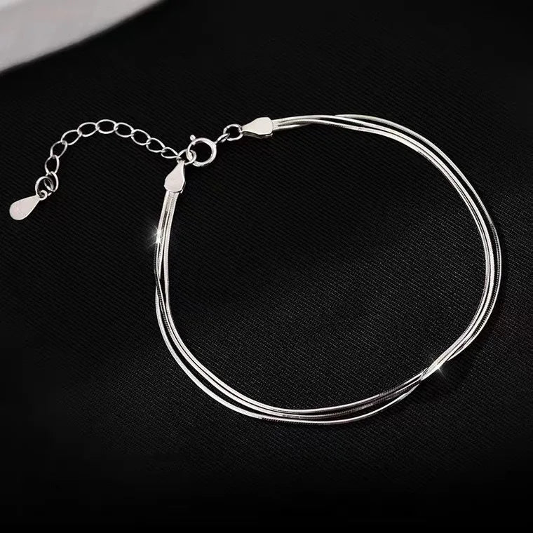 Korean Multi Layer Coil Adjustable Bracelet for Women
