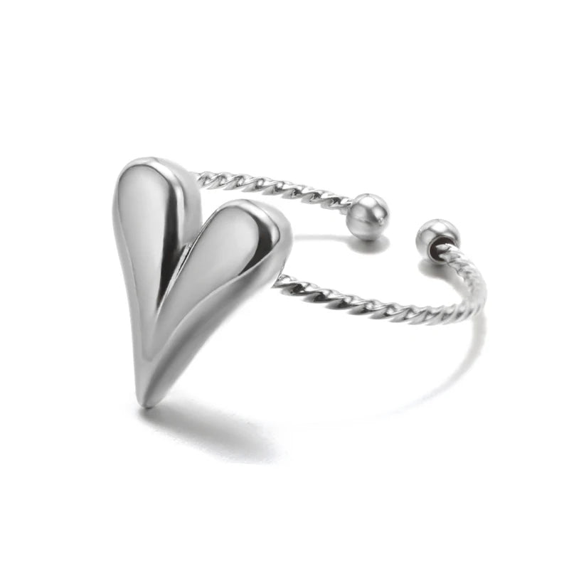Classic Never-Fade Couple Ring | 18K Gold Plated Stainless Steel