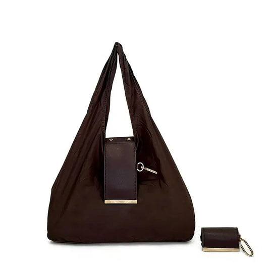 Waterproof PVC Keychain Tote Bag for Women | Foldable Reusable