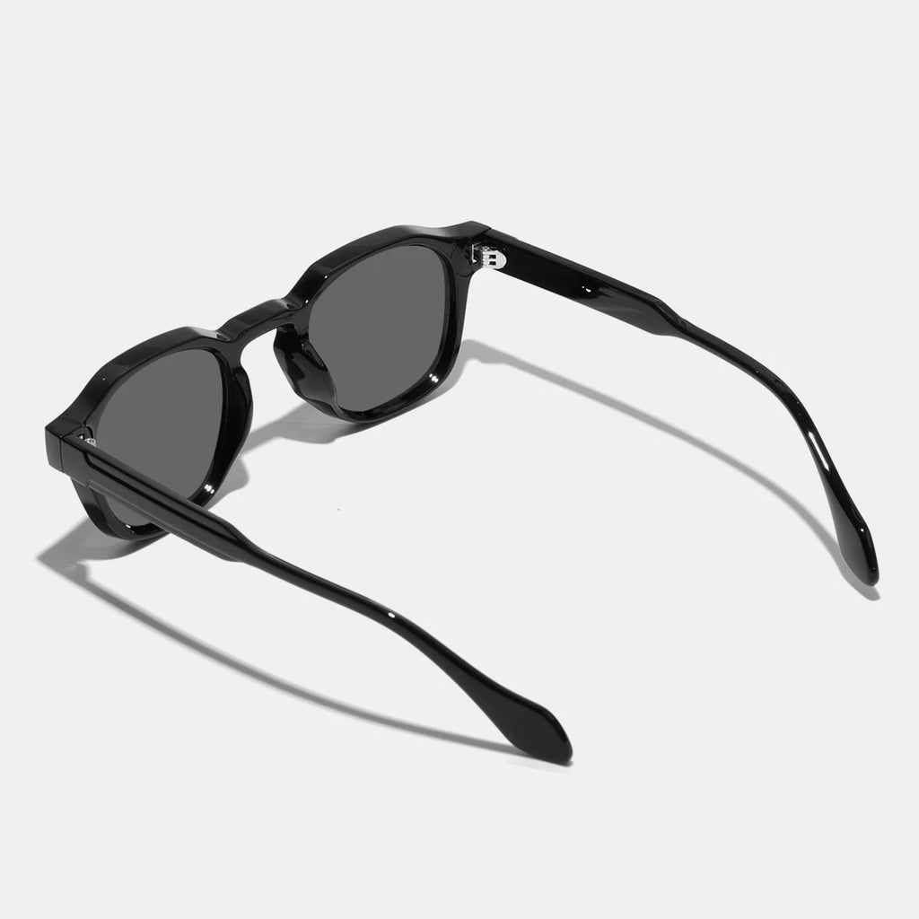 Unisex Retro Round Polycarbonate Fashion Sunglasses